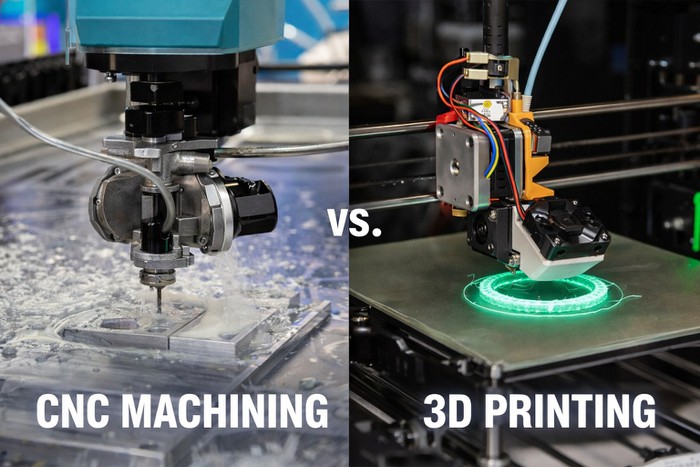 CNC Machining vs 3D Printing CNC Machining vs 3D Printing