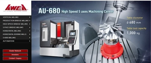 AWEA CNC Machining Centers AWEA CNC Machining Centers